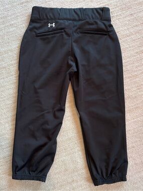 Under Armour Softball Black Performance Jogger Pants